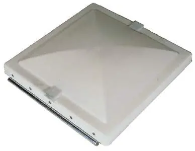 Hengs 90082-C1 All Plastic Roof Vent White Lid Only 1