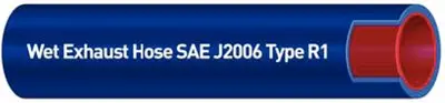 Shield 16-202-5000-36 Shields Marine Blue Series 202 Nautiflex Silicone Exhaust, 3' Hose 2