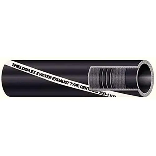 Shield 16-250-1384 Shields Marine Shieldsflex 2 Water Exhaust Series 250 Hose W/, Wire 2