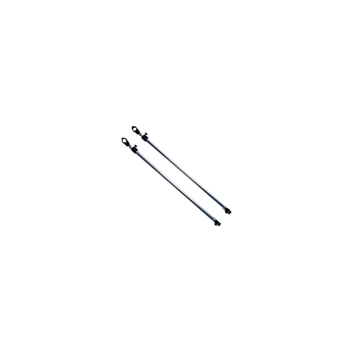 Taylor Made 11995 Adjustable Bimini Support Poles (2), 28 To 48" W/7/8" Jaw Slides & Deck Hinge 1