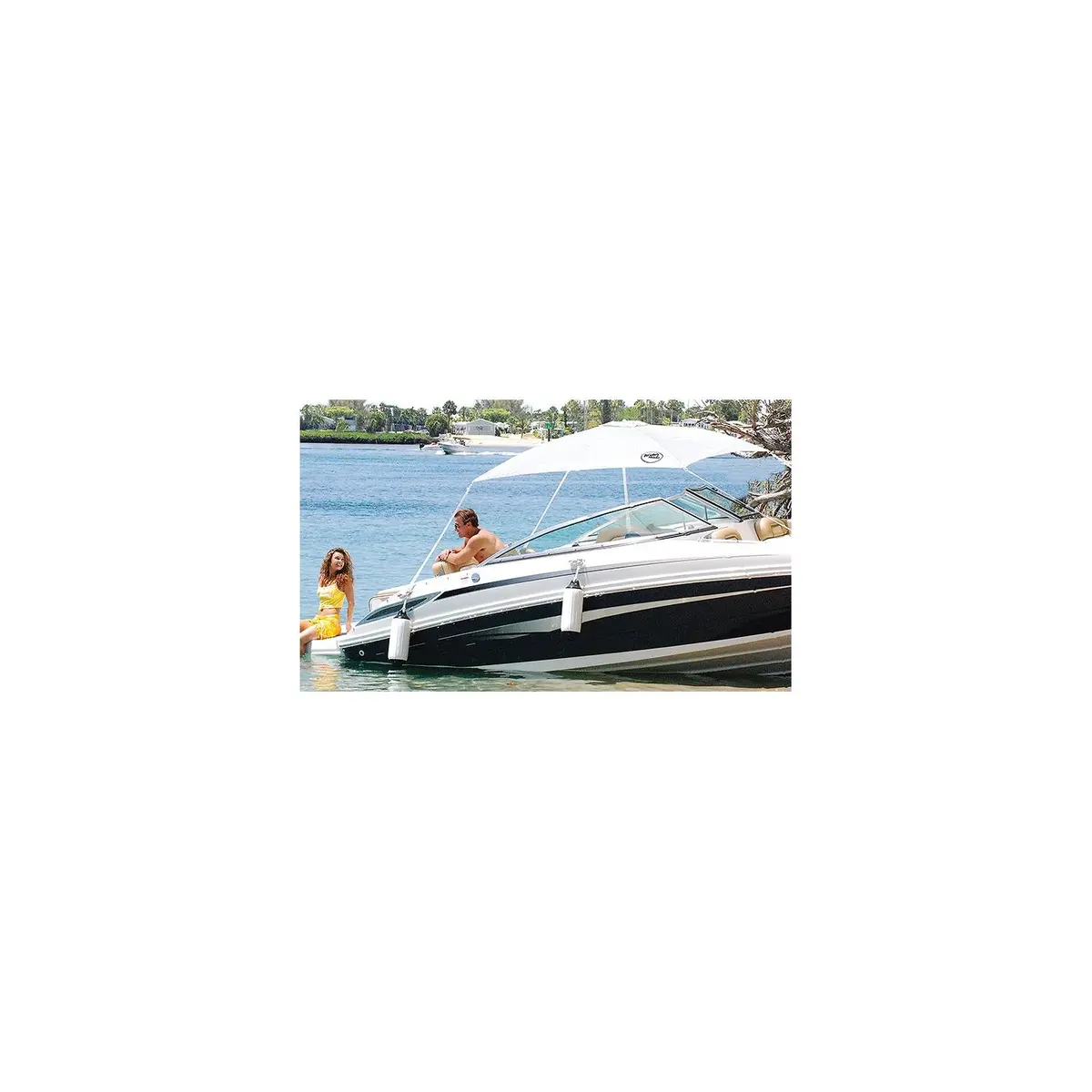 Taylor Made 22057 Anchorshade Iii 6' X 6', Aluminum Frame, 4-Point Height Adjuster, Includes Carrying Case 1