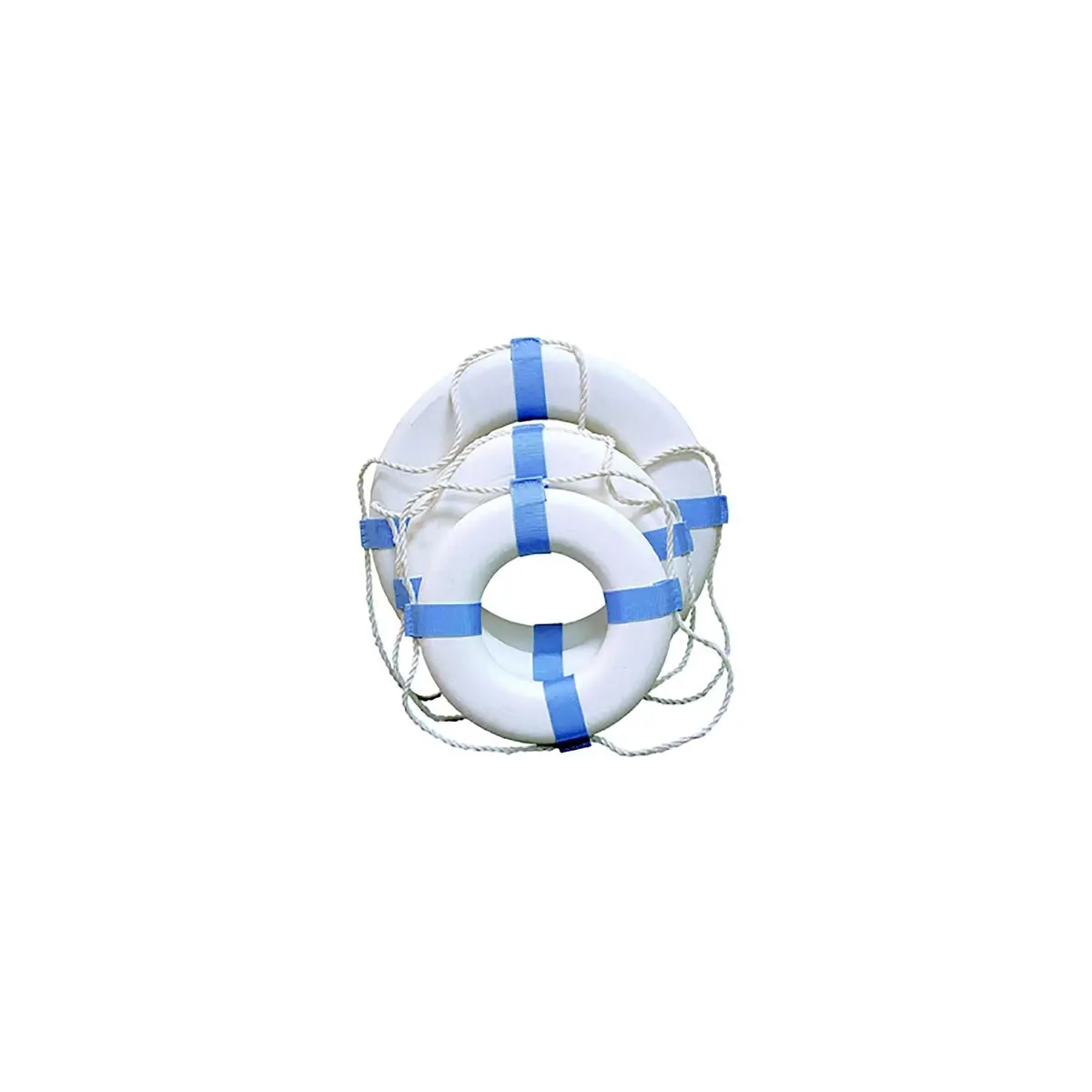 Taylor Made Products 371 Taylor 17" Decorative Ring Buoy, White/Blue (Not A Life Saving Device) 1