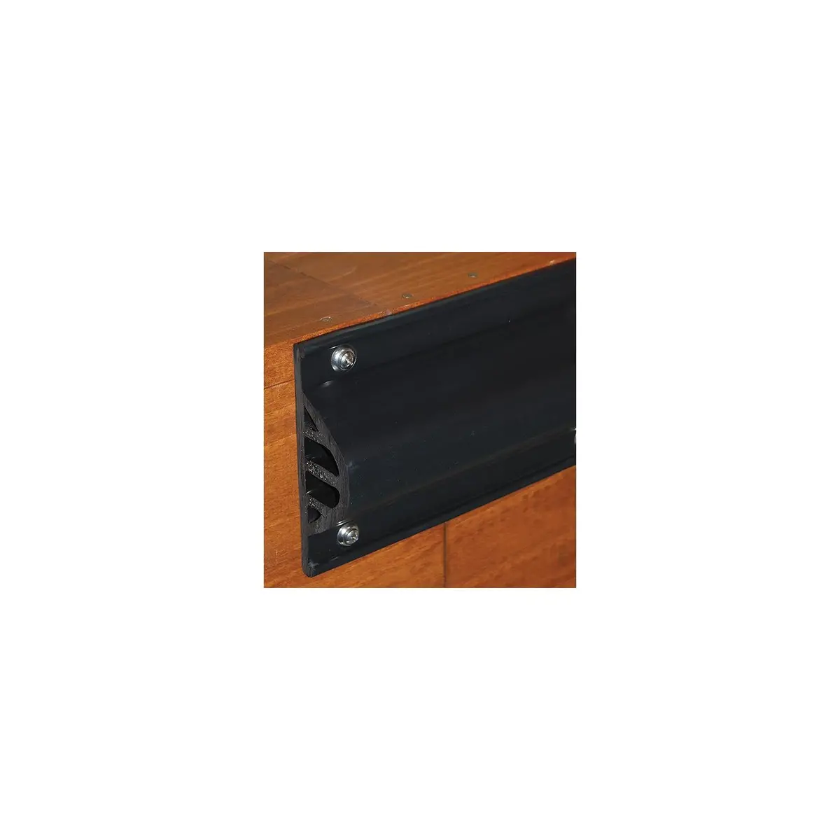 Taylor Made Products 45989 Taylor Dock Pro Commerical Grade Premium Side Gard, 4.25" High, 10' Straight, Black 1