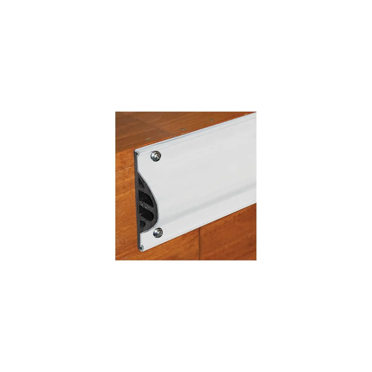 Taylor Made Products 45991 Taylor Dock Pro Commerical Grade Premium Side Gard, 4.25" High, 10' Straight, White 1