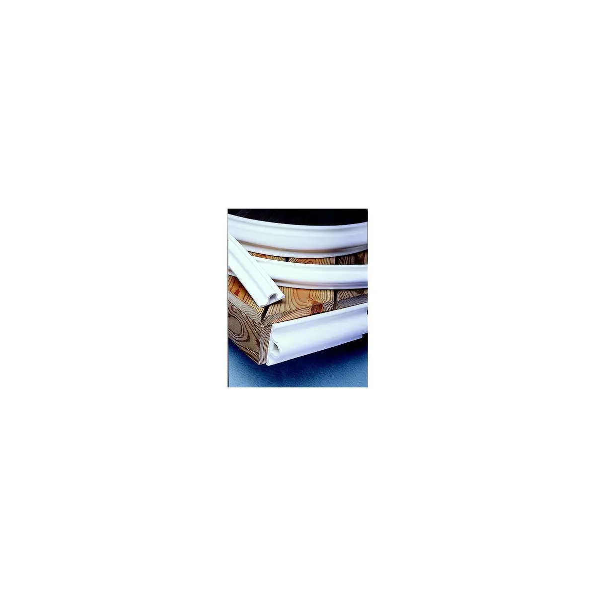 Taylor Made Products 96018 Taylor Dock Gard Epdm "D" Profile 6' Length White 1