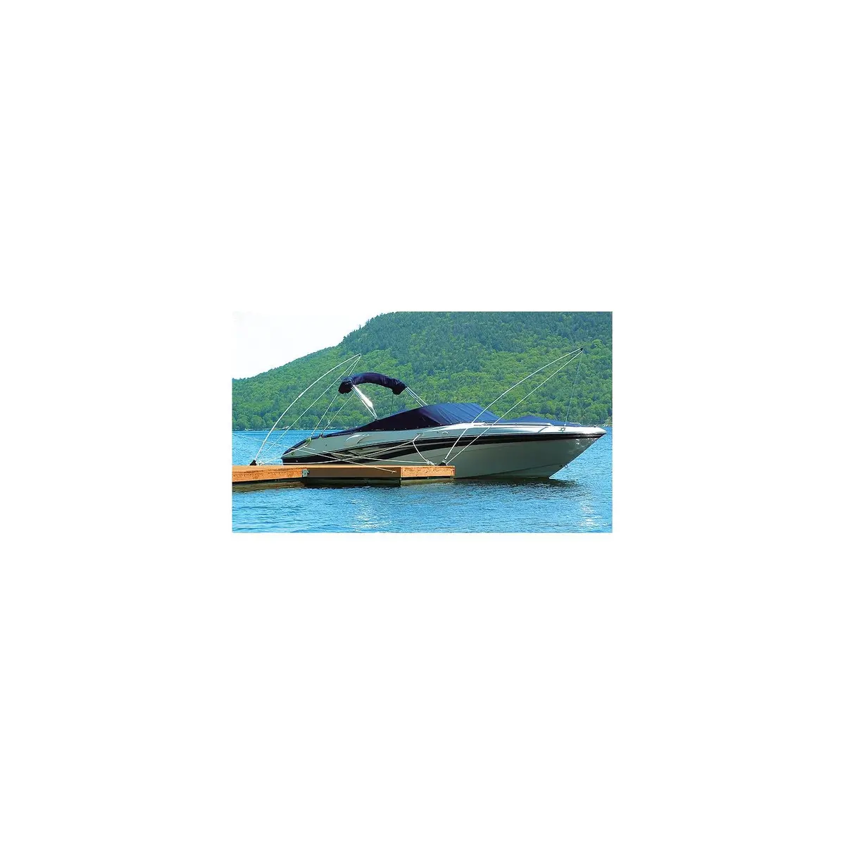 Taylor Made Products 99079 Taylor Boatguard Mooring Whips W/ Injection Molded, Plastic Base (Sold In Pairs) 1