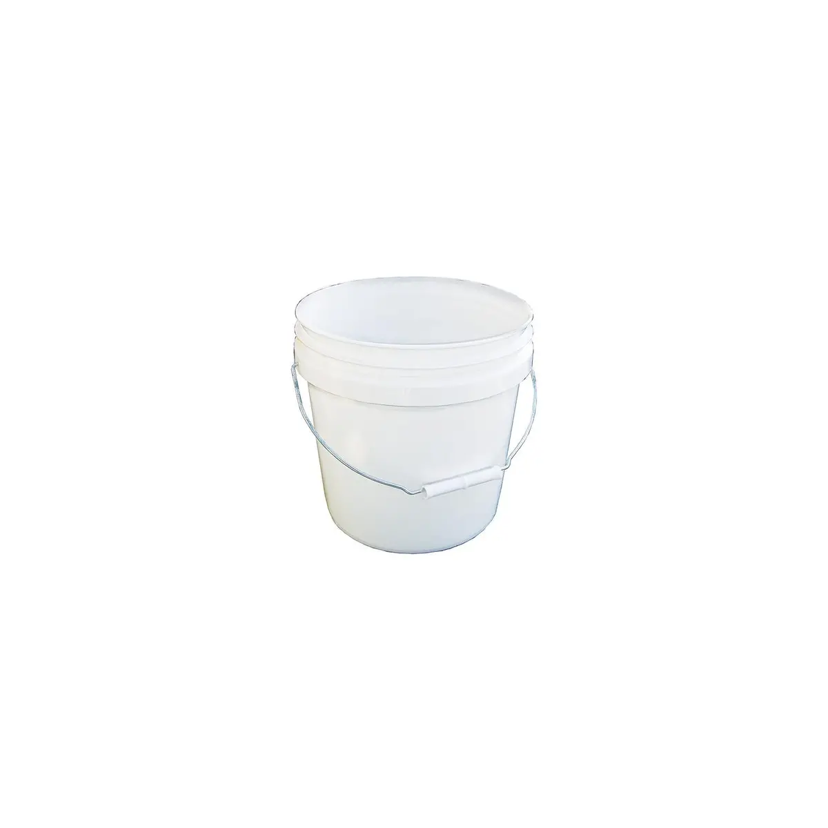 Encore 1000572 2 Gal. Plastic Industrial Pail, White 1