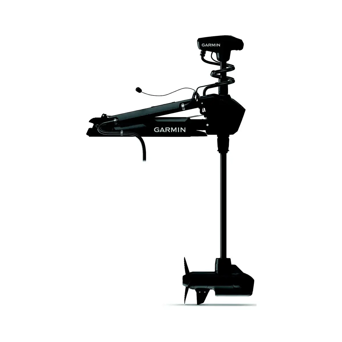 Force® Pro Trolling Motor, Trolling Motor With Built-In Gt56uhd-Tr Transducer, Black 57" 1
