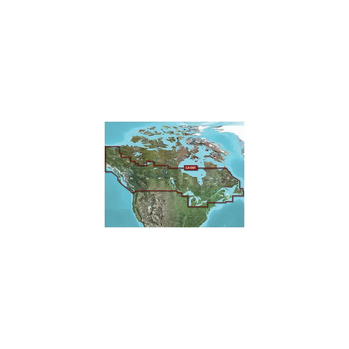 Garmin 010-10800-92 Bluechart G3 Updates For W/ Pre-Loaded Charts, Canada Inland Maps, Microsd™/Sd™ 1