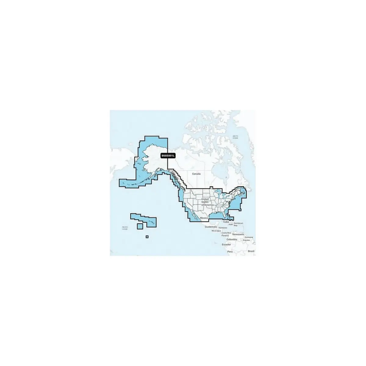 Garmin 010-13177-00 Navionics+™ Updates For W/ Built-In Charts, U.S. & Coastal Canada, Microsd™/Sd™ 1