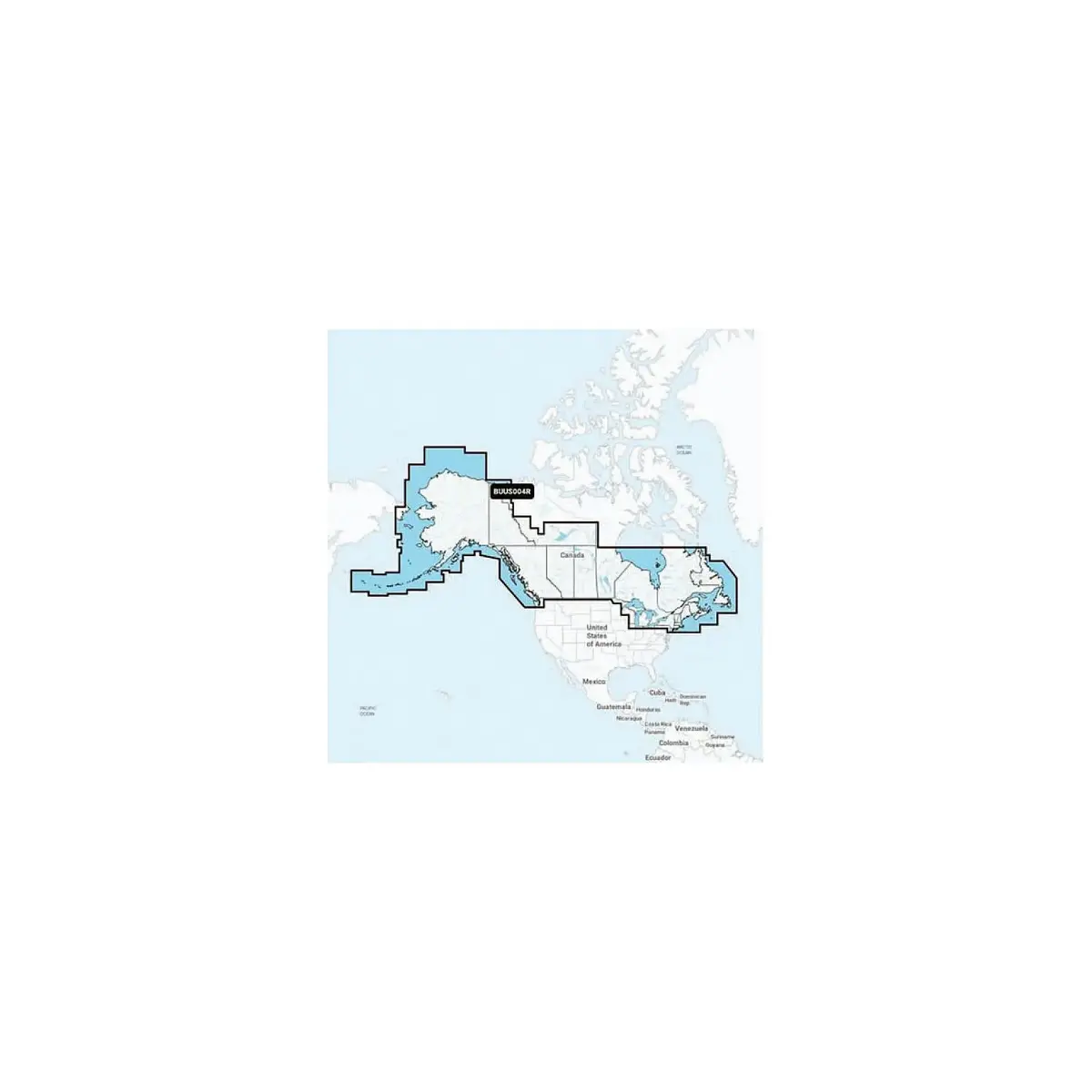 Garmin 010-13180-00 Navionics+™ Updates For W/ Built-In Charts, Canada & Alaska, Microsd™/Sd™ 1
