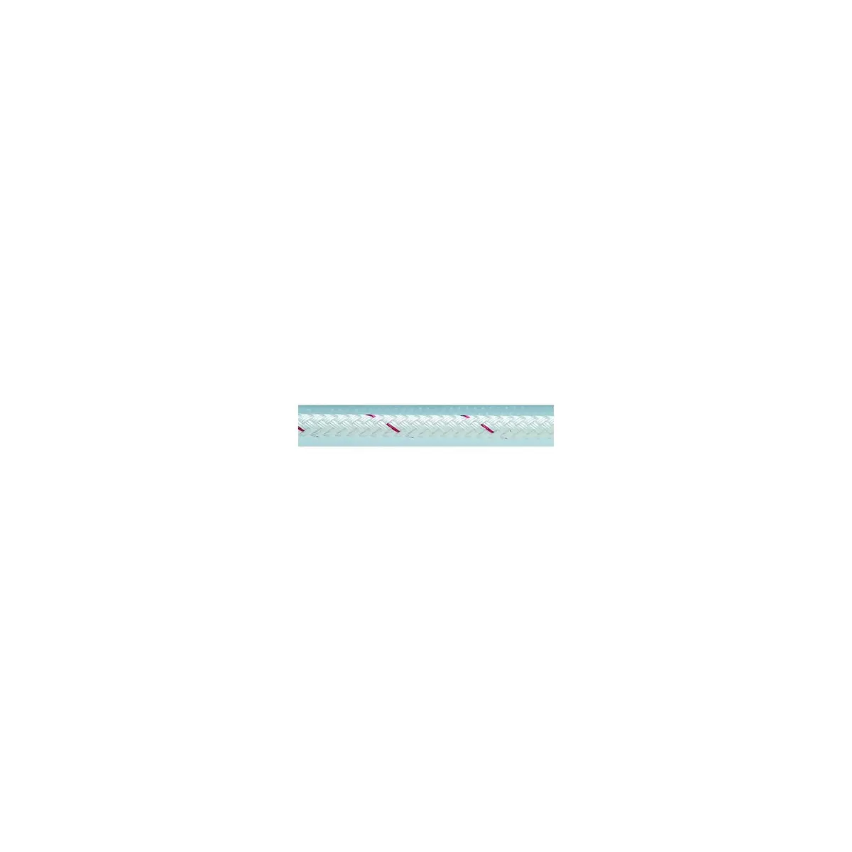 New England Ropes 21001400600 White Sta-Set Polyester Double Braid, 7/16" X 600' 1