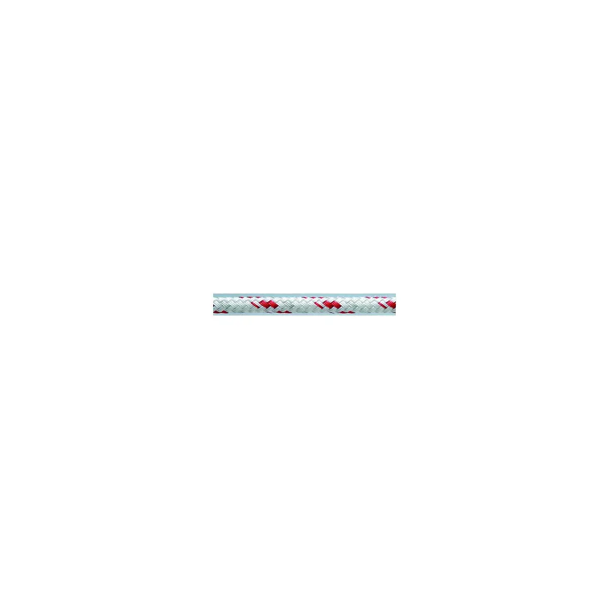 New England Ropes 21110800600 Red Sta-Set Polyester Double Braid, 1/4" X 600' 1