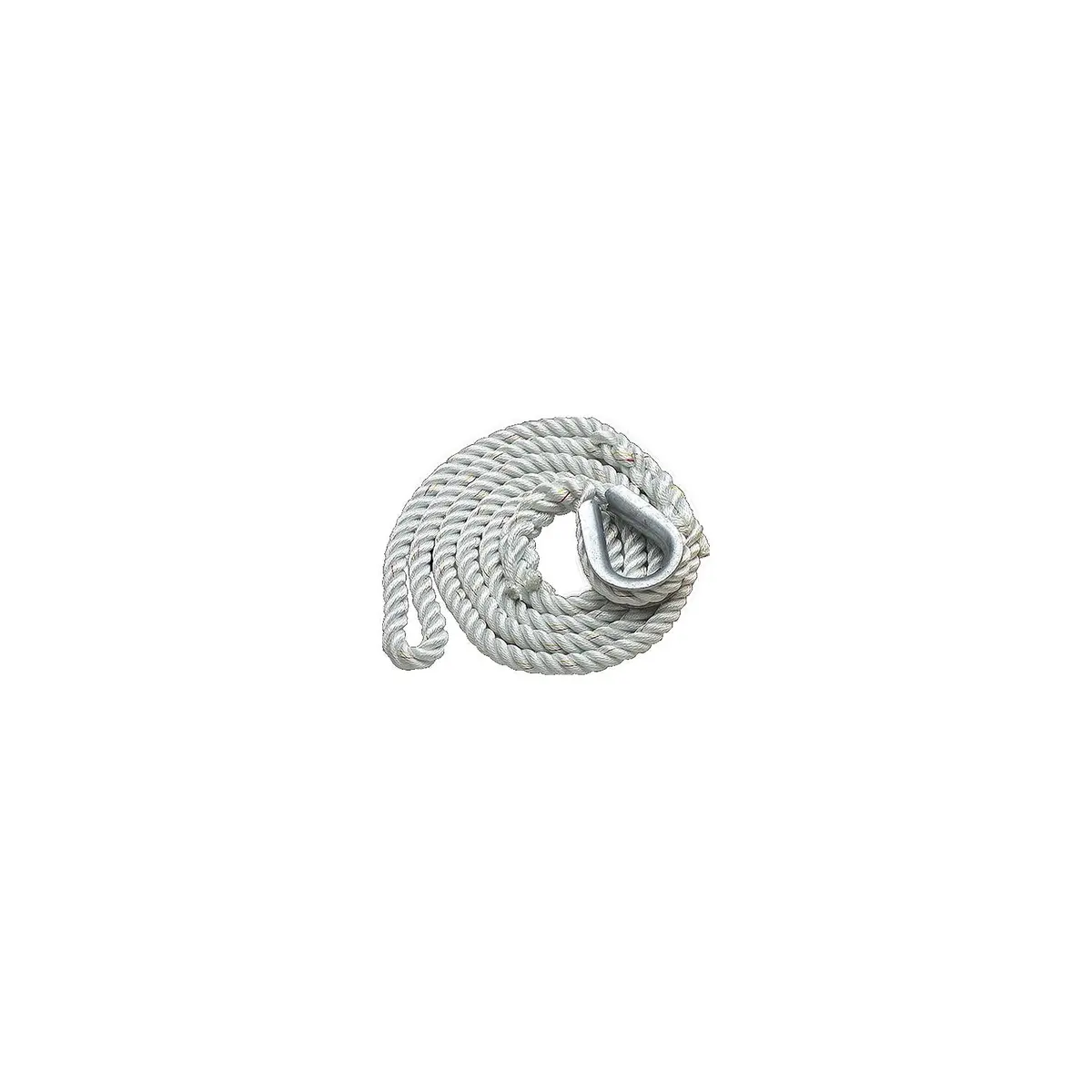 New England Ropes 629K02000015 3-Strand Mooring Pendant 5/8" X 15' 1