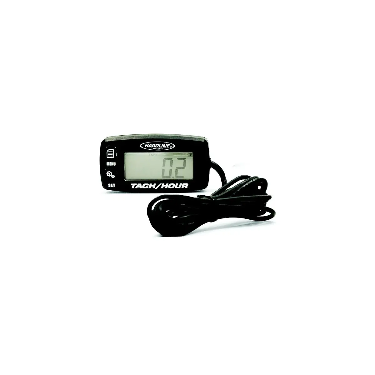Hardline Products Hr8062-2 Hour/Tach Meter For Any Gas Engine 8 Cyl. Or Less 1