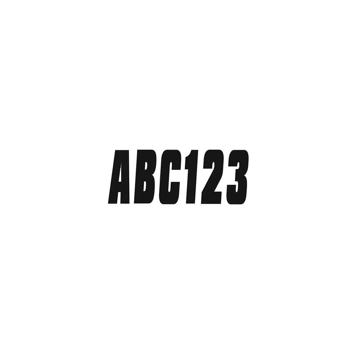 Hardline Products Infblk350 Lettering Kit For Inflatable Boats 1