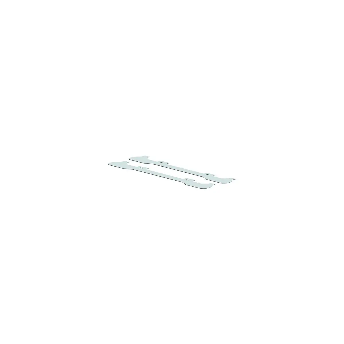 Pullrite 2618 Single Point Hitch Bed Saver Plastic Slide Set 1