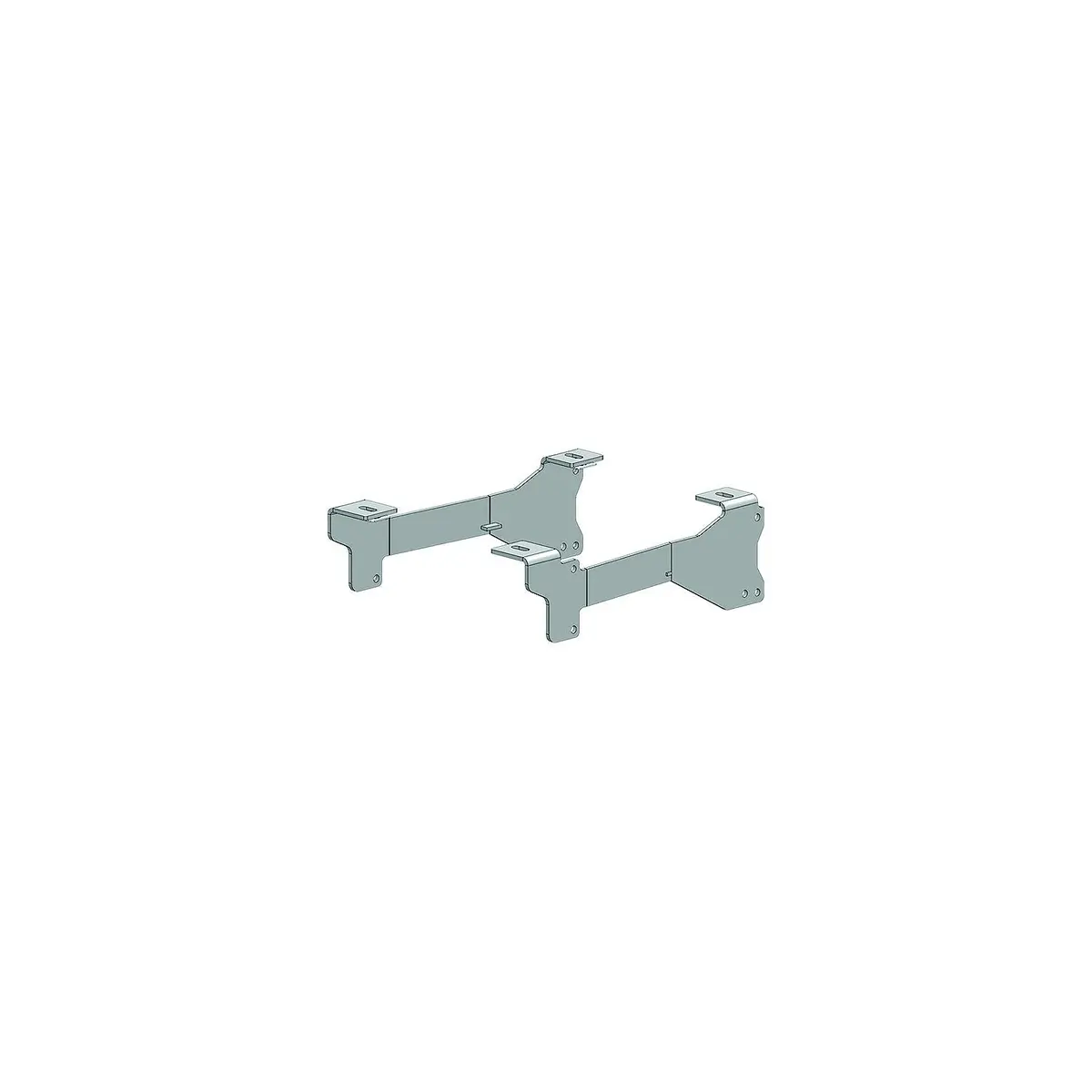 Pullrite 2730 Isr Series 16K Custom Mounting Kit For 2007-2017 Chevy Gmc 1500 (6 1/2' Bed) Pickup Trucks 2