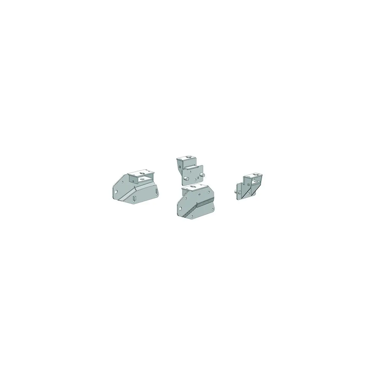 Pullrite 3119 Traditional Series Superrail #3100 Mounting Kit For 2009-2014 Ford F150 (5'7" Bed) Pickup Trucks 1