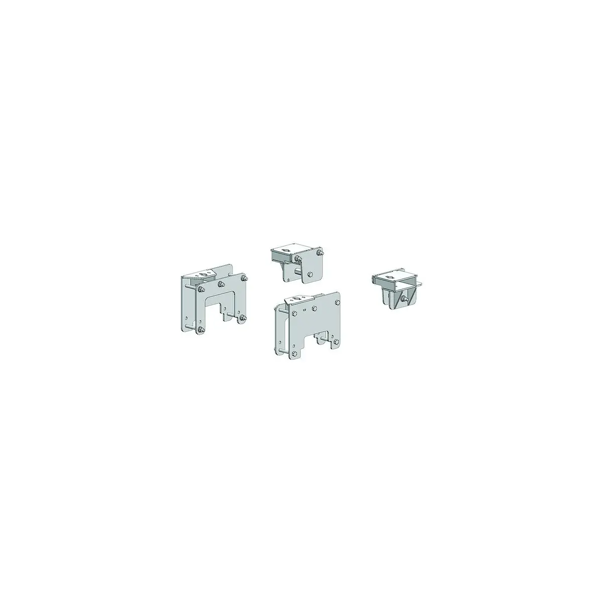Pullrite 3349 Traditional Series Superrail Mounting Kit For 2003-2012 Dodge 2500 & 3500 & 2002-2008 1500 Pickup Trucks 1