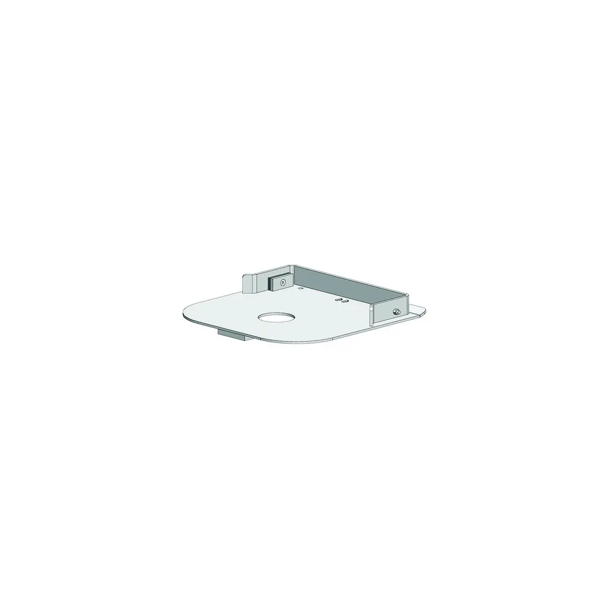 Pullrite 3366 Quickconnect Multi-Fit Capture Plate For Lippert King Pin Box, Models 1