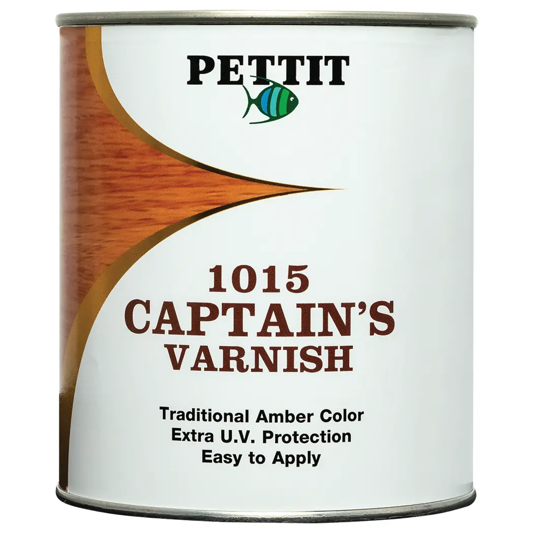 Pettit 8710108 Captain's Varnish, Qt. 1