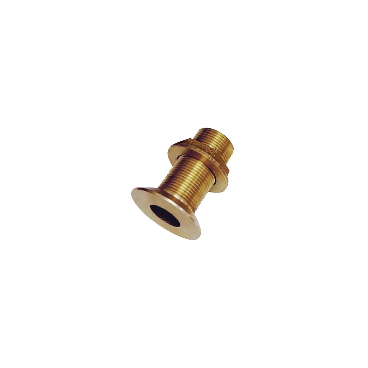 Groco Fth-1000-W Fth Bronze Flush Thru-Hull With Nut 1