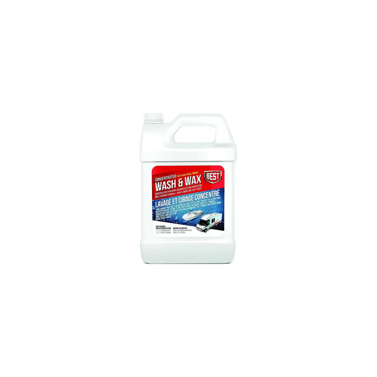 Pro Pack Packaging 60128 Best Wash & Wax, 128 Oz Concentrate, 4/Case 1