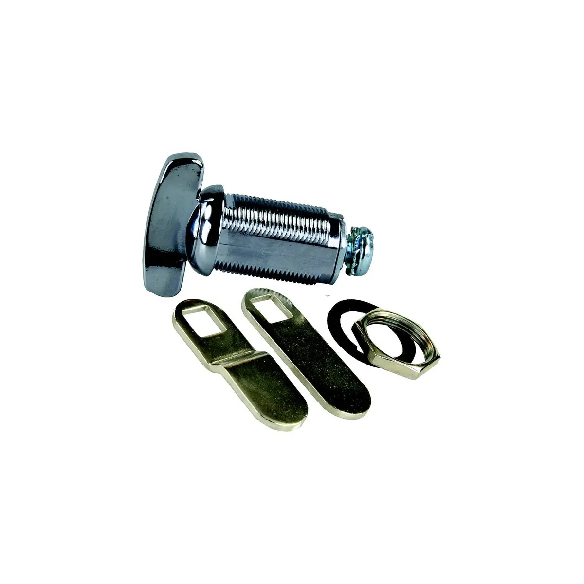 Jr Products 145 1-3/8" Compartment Door Thumb Lock 1