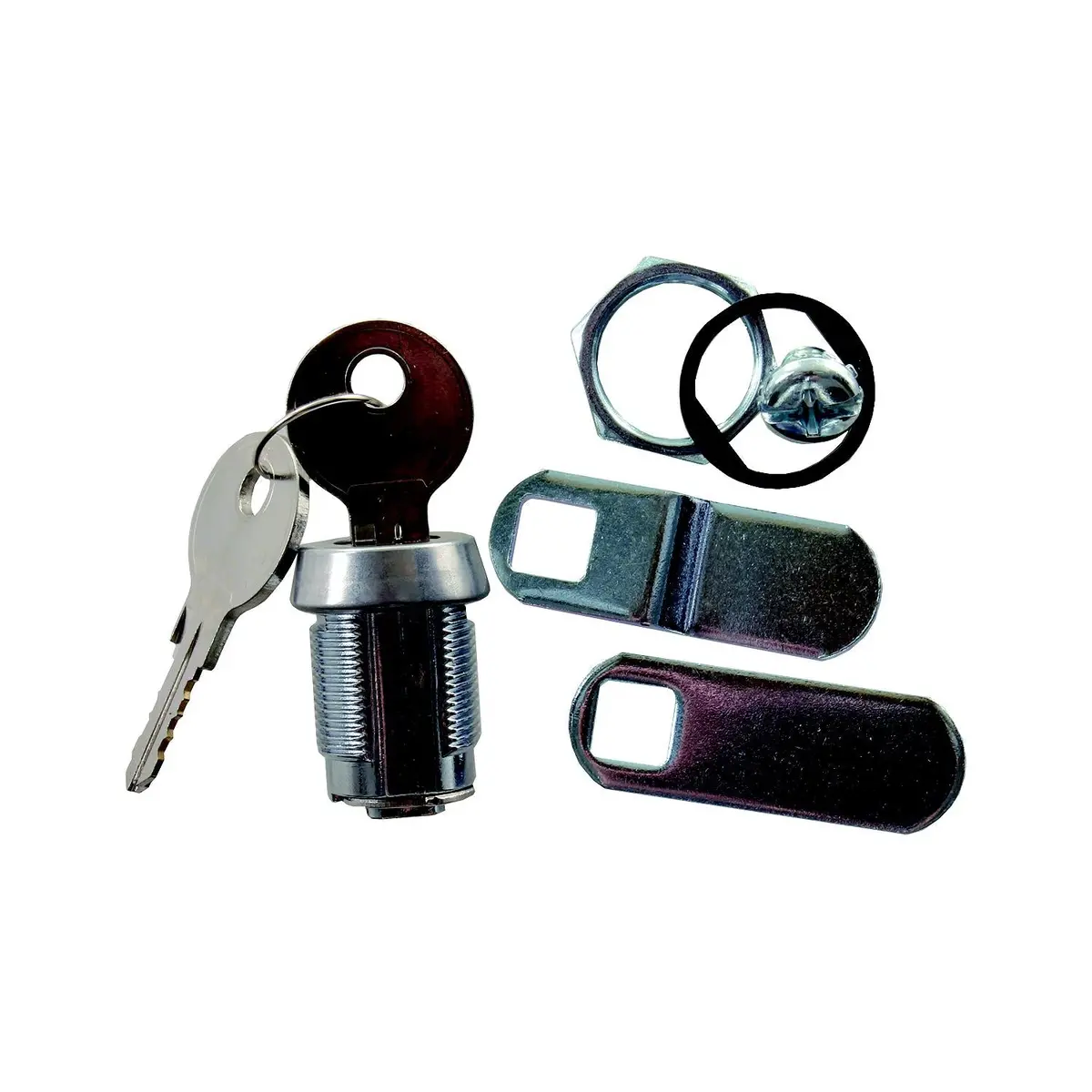 Jr Products 155 Deluxe Compartment Door Key Lock, 5/8" 1