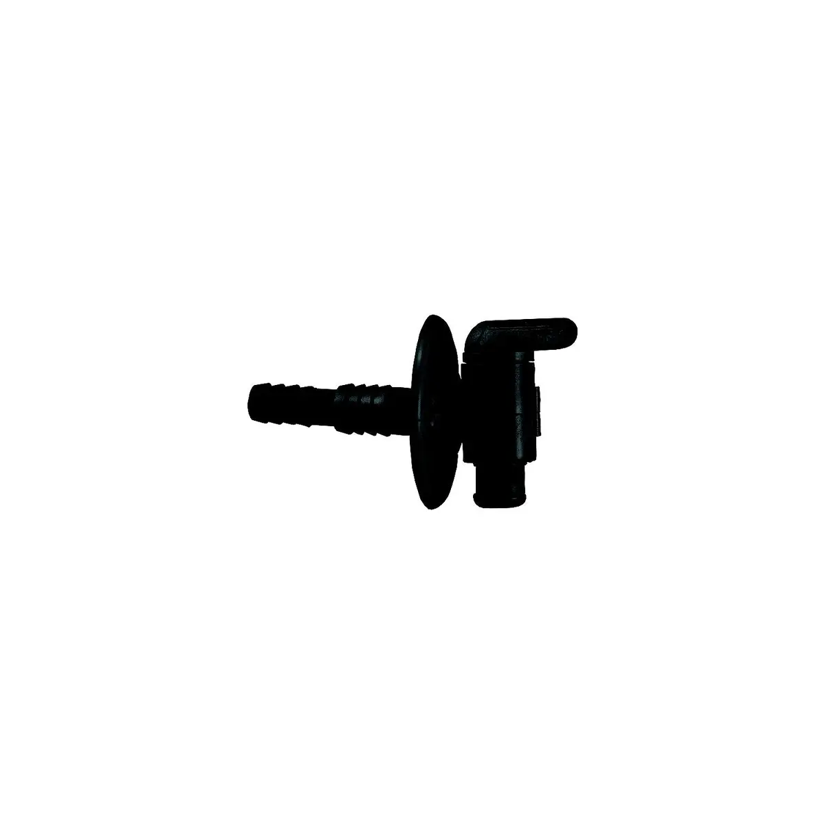 Jr Products 04-62415 Dual Barbed Drain Cock, Black 1