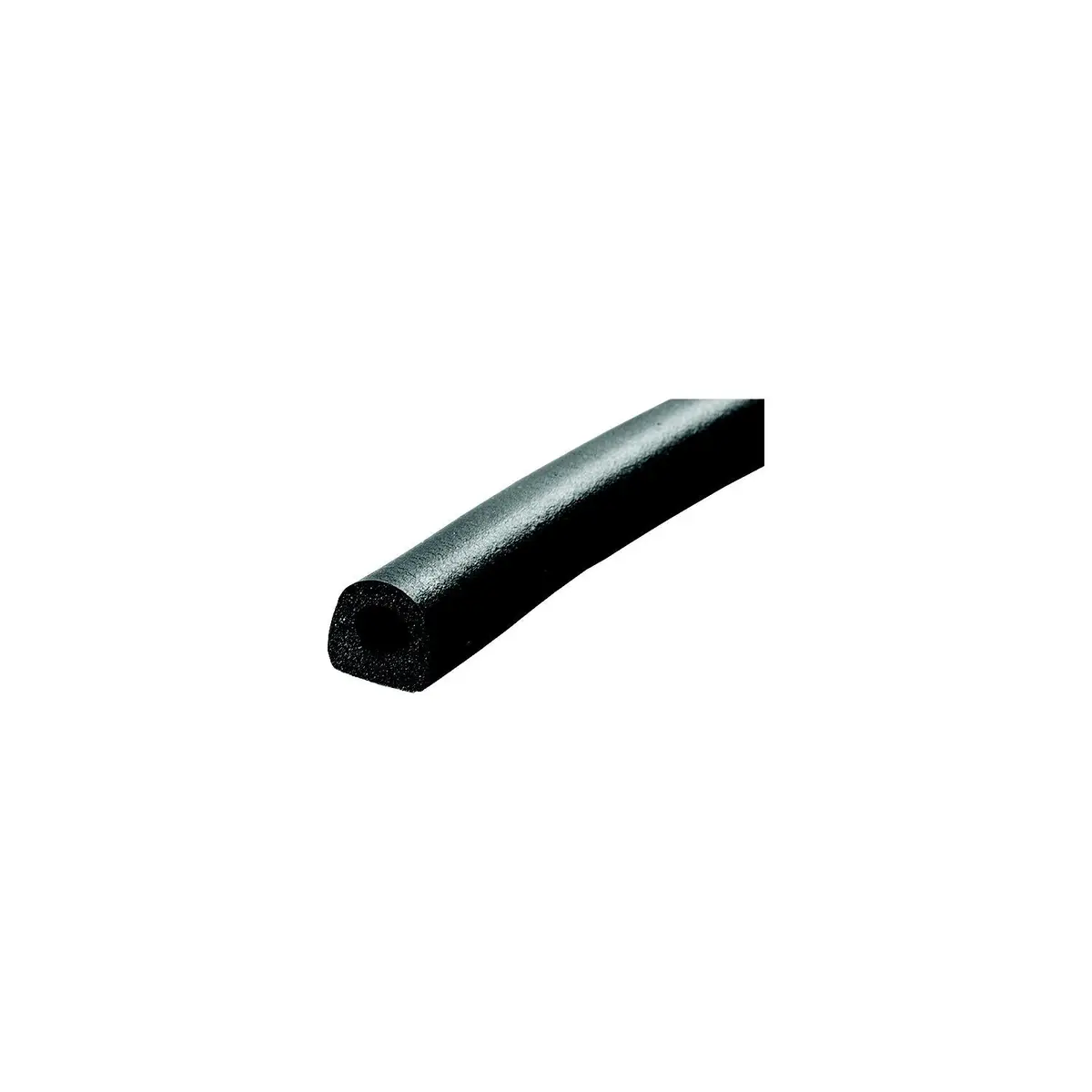 Jr Products 06-30115 D Shaped Epdm Sponge Rubber Seal, 25' 1