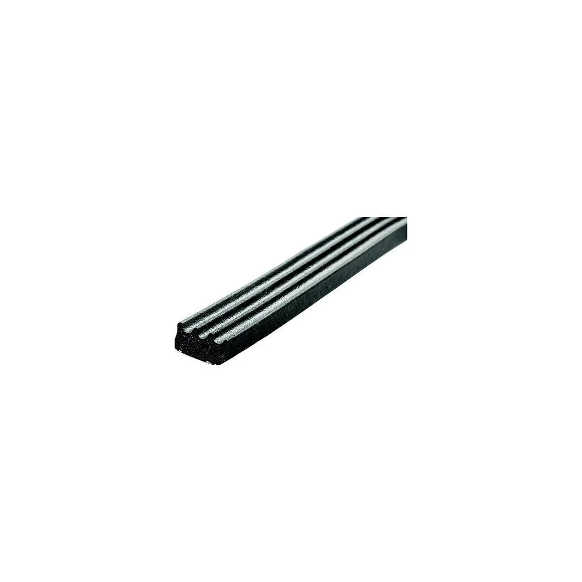 Jr Products 06-30145 Ribbed Style Epdm Sponge Rubber Seal, 50' 1