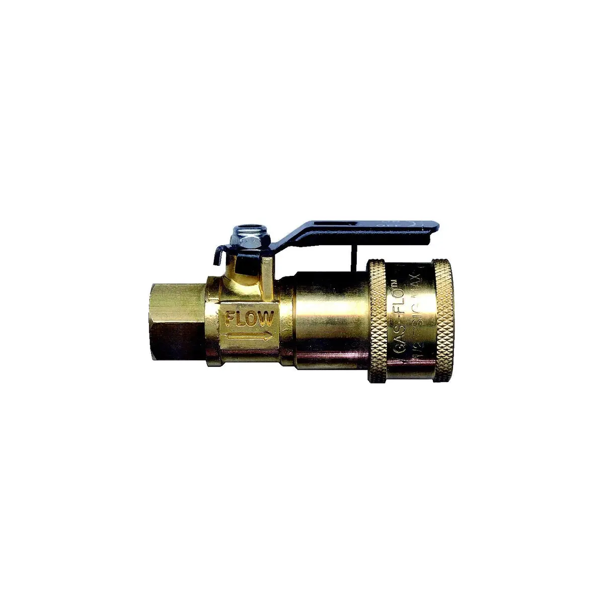 Jr Products 07-30435 Natural & Lp Gas Coupler W/ Shut Off For Rv Cooking Stoves 1