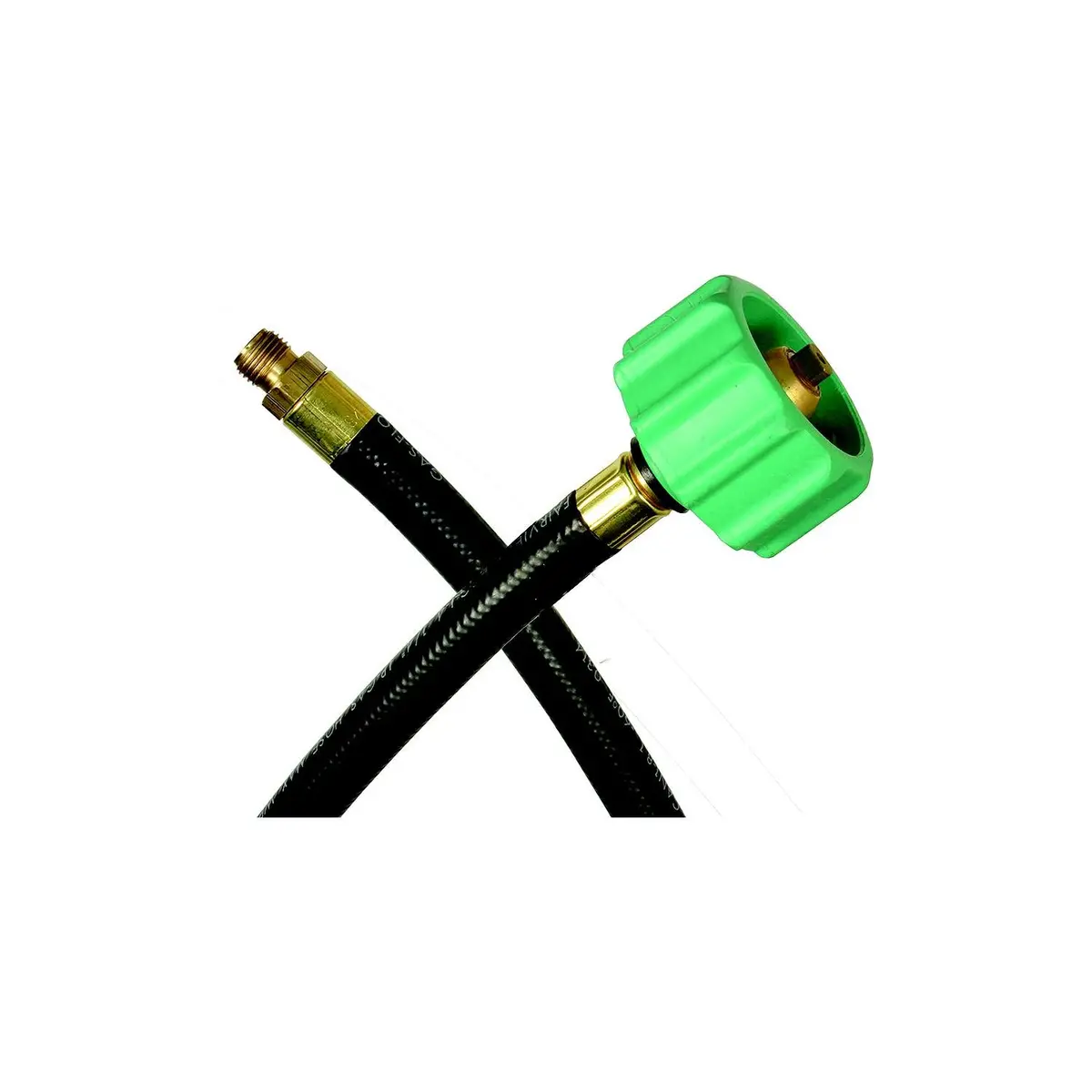 Jr Products 07-30715 Rv Rubber Pigtail Hose With 1/4" Male Inverted Flare End 1
