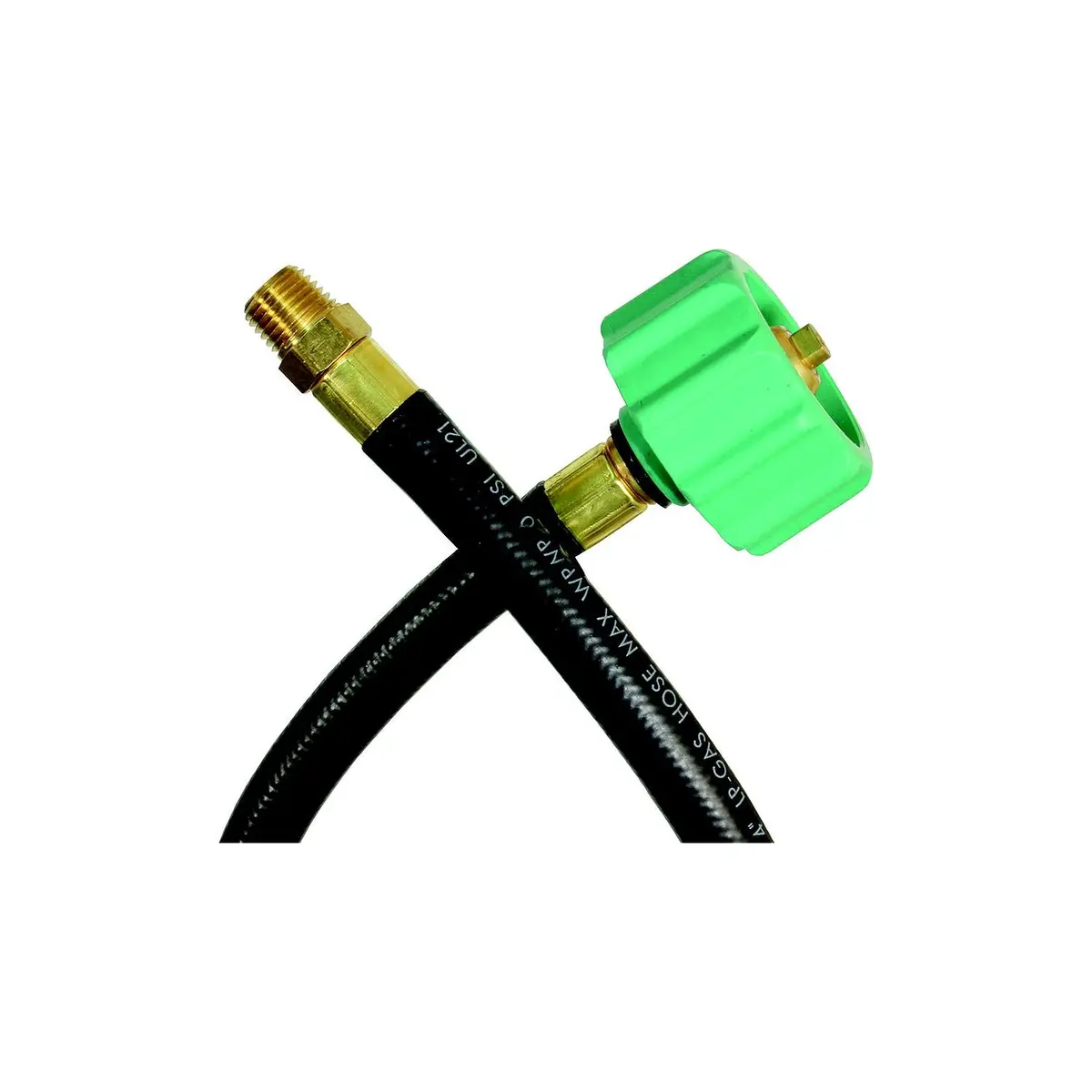 Jr Products 07-30855 Rv Rubber Pigtail Hose With 1/4" Male Pipe Thread End 1