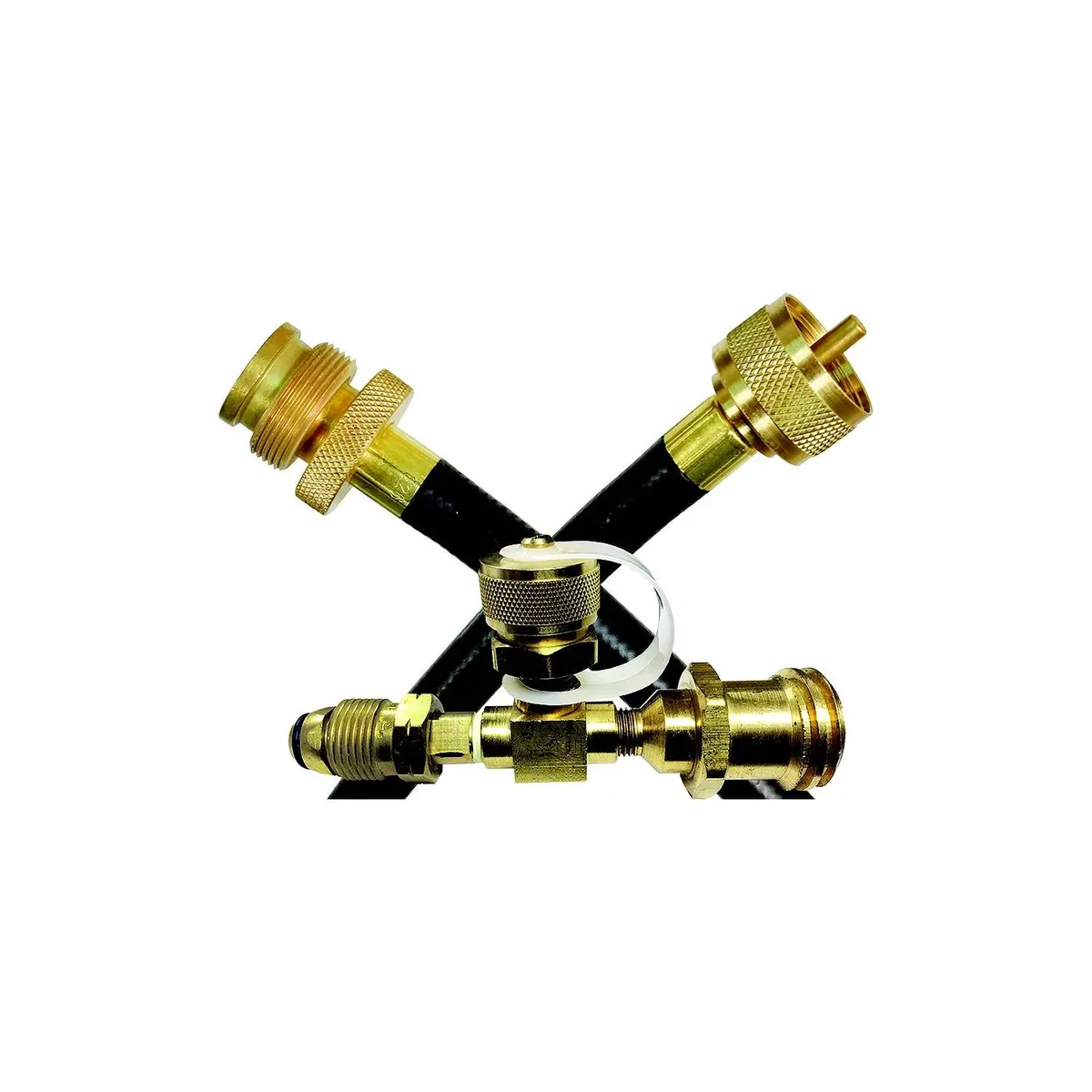 Jr Products 07-31515 Lp Tank Quick Connect Extended Flo Kit W/ 144" Hose For Rv, Grills & Lanterns 1