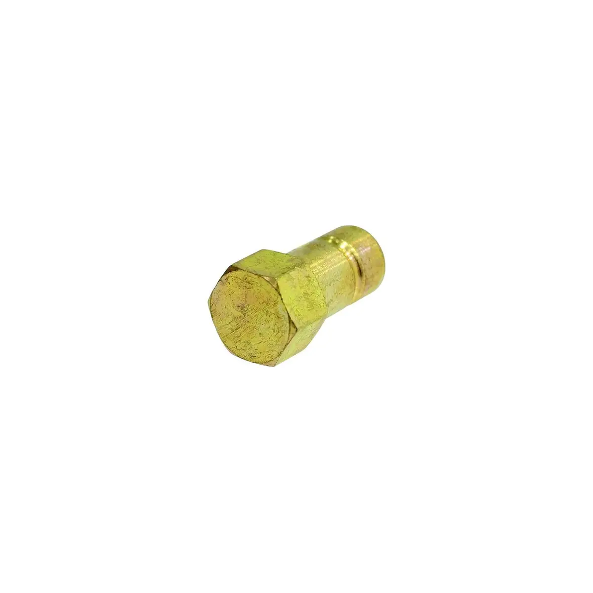 Jr Products 07-31755 Rv Manifold Plug, 1/2", Brass 1