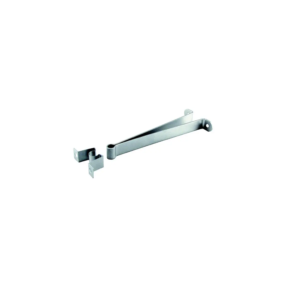Jr Products 10535 C-Clip Style Door Holder Metal, 3" 1