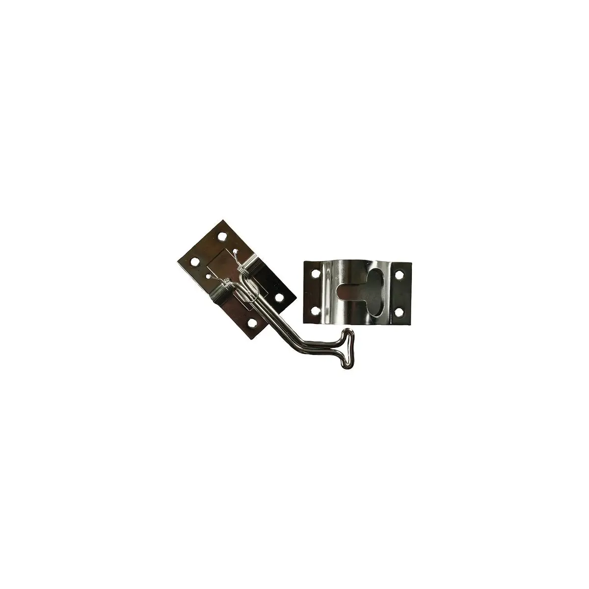 Jr Products 11765 45Â° T-Style Door Holder, Stainless Steel 1