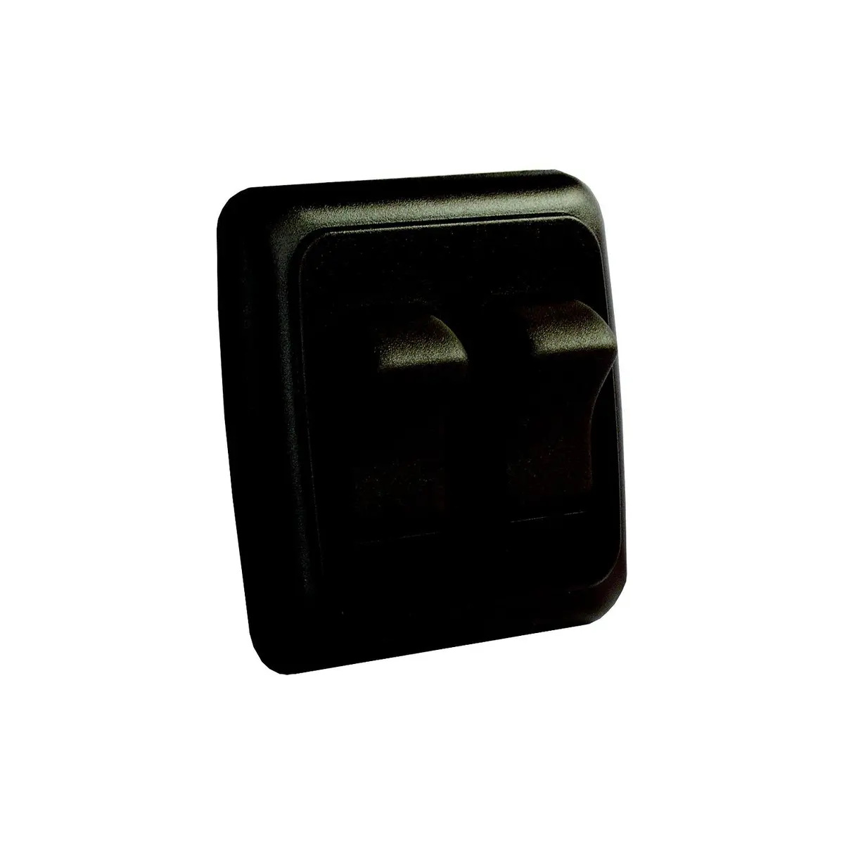 Jr Products 12145 Double Rv Rocker Switch Assembly With Bezel 1
