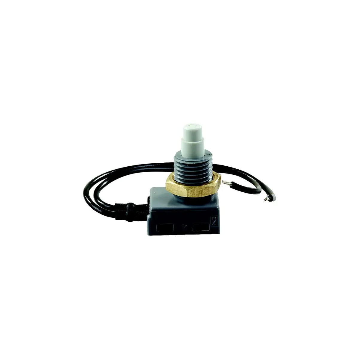 Jr Products 13985 12V Push Button On/Off Switch 1
