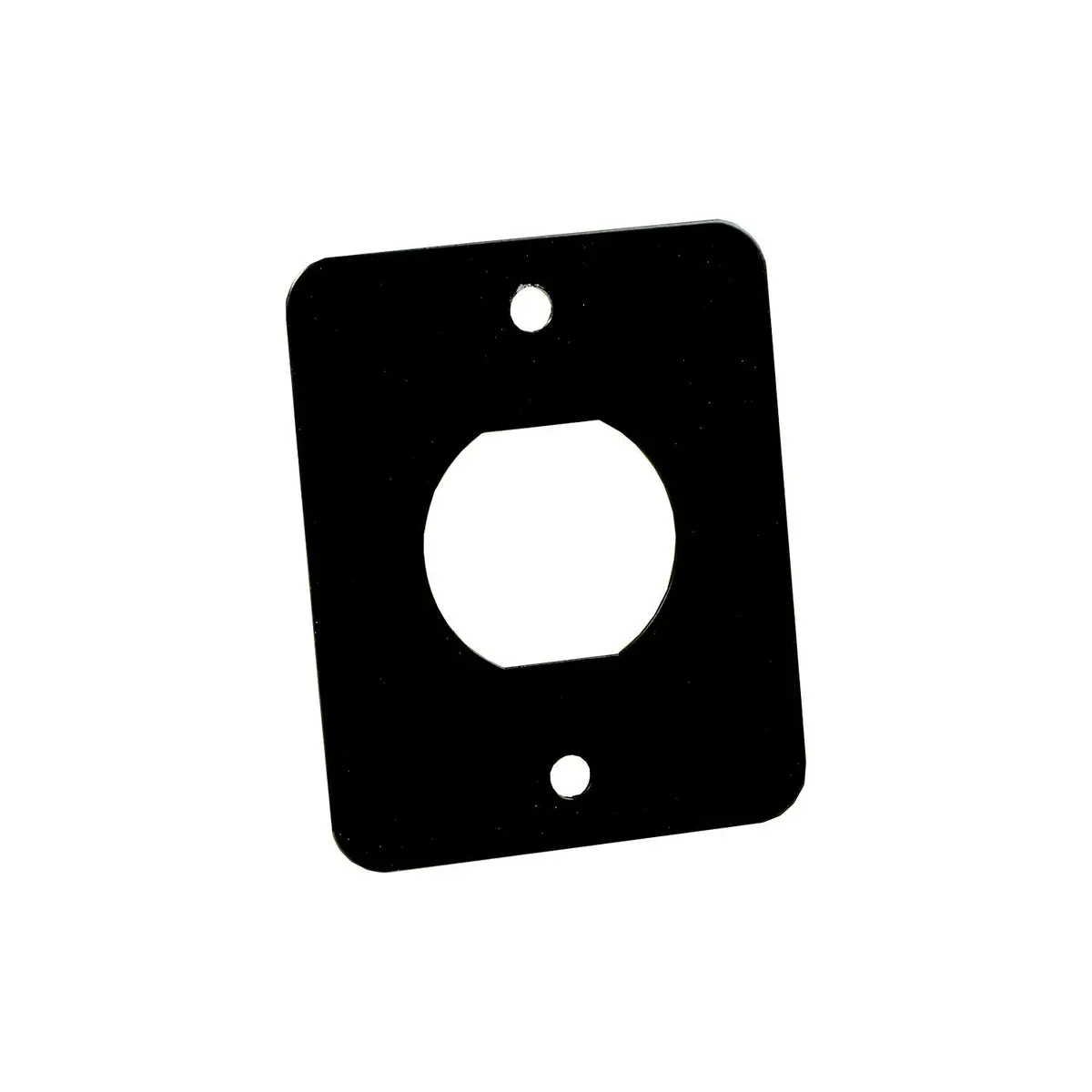 Jr Products 15155 Single 12/Usb Mounting Plate For Rv Charging Ports 1