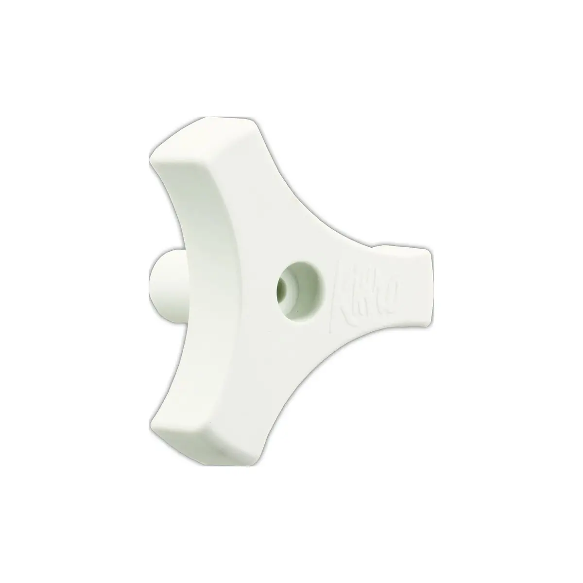 Jr Products 20185 Tri-Lug Window Knob, White 1