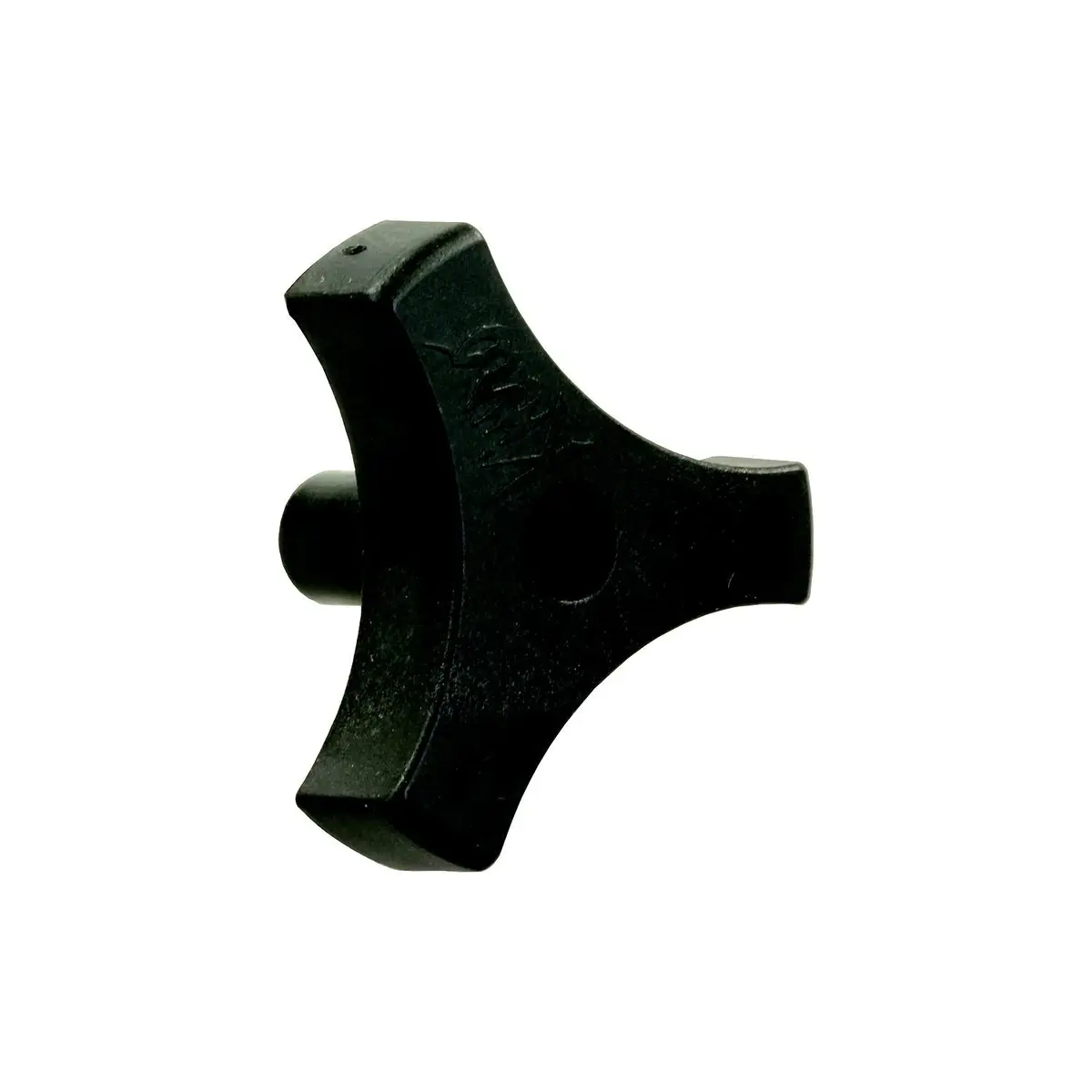 Jr Products 20195 Tri-Lug Window Knob, Black 1