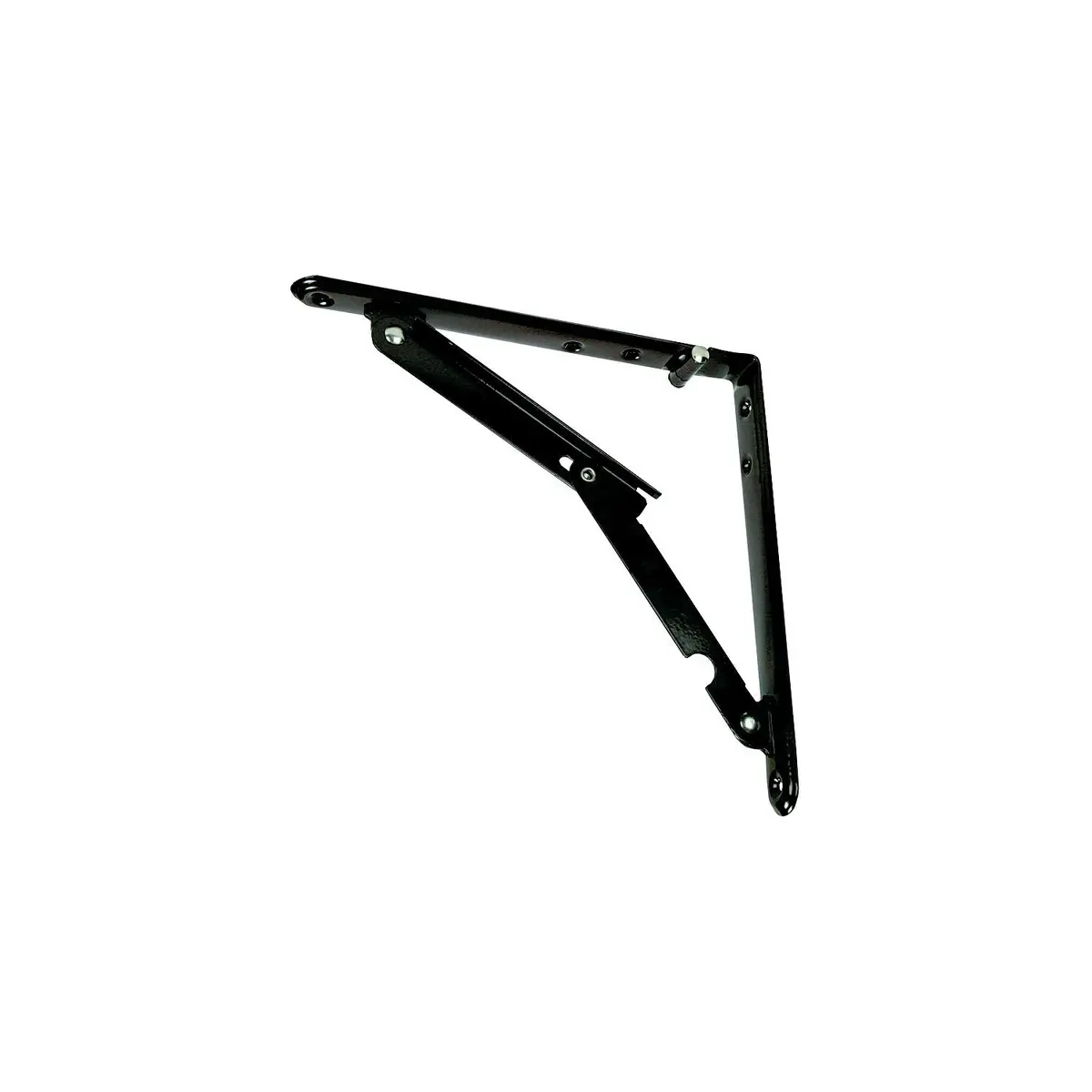 Jr Products 20735 Brown 12" X 12" X 16 1/2" Folding Rv Shelf Bracket 1