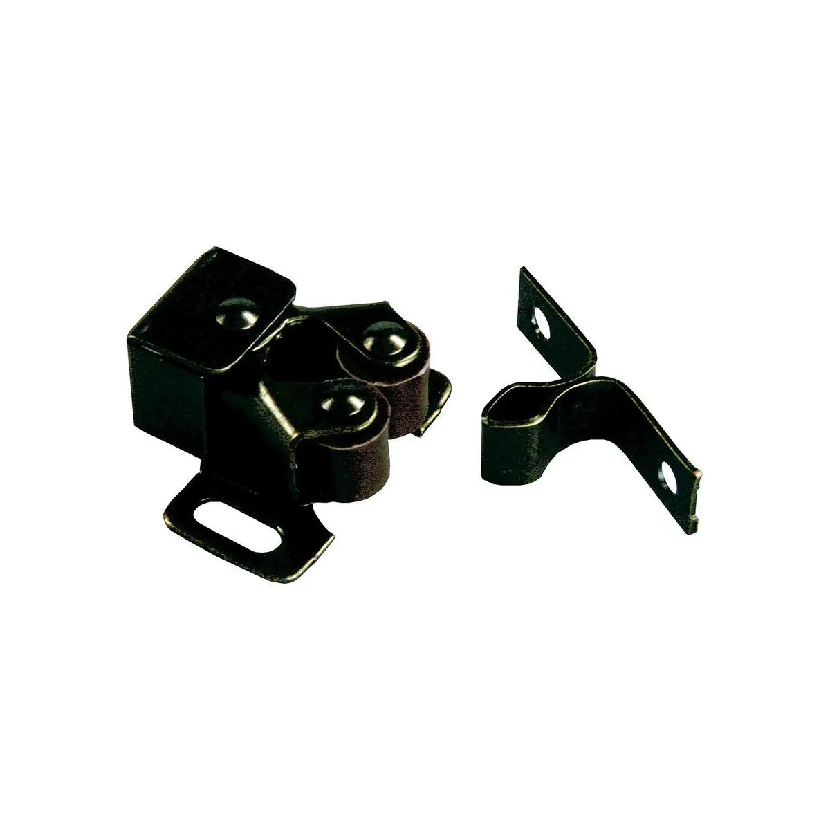 Jr Products 70235 Double Roller Catch W/Prong 1