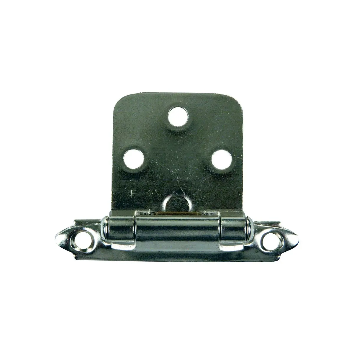 Jr Products 70575 Self-Closing Flush Mount Hinge, Satin Nickel 1