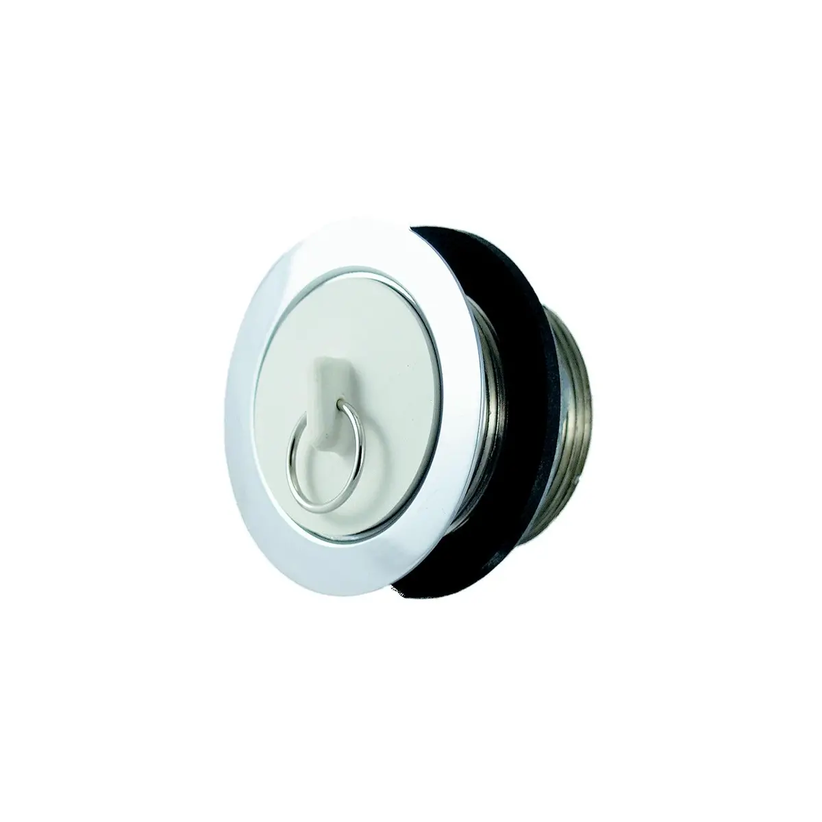 Jr Products 9495-205-022 Universal Rv Sink Strainer & Drain Stopper W/ Washer &, Slipnut 1