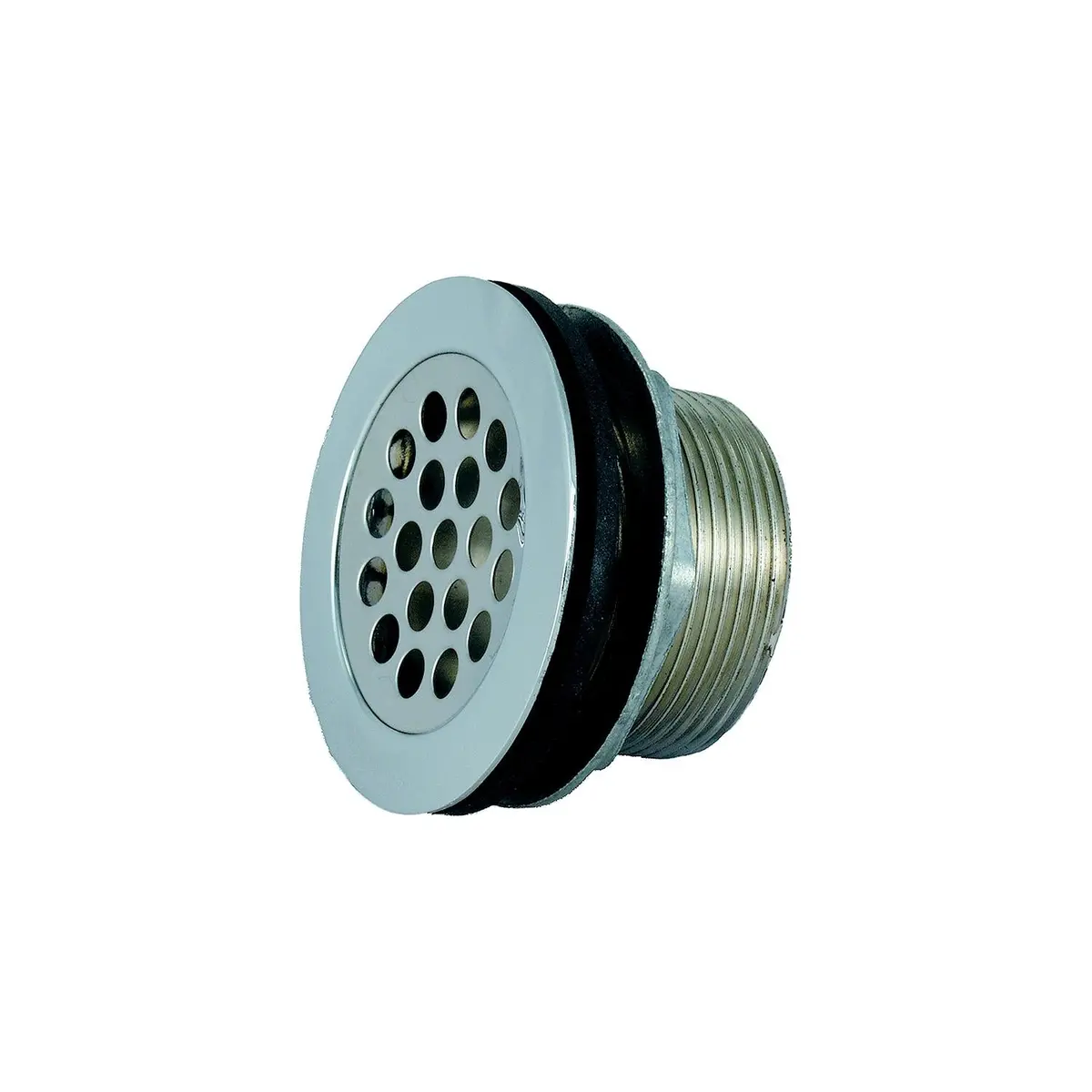 Jr Products 9495-211-022 Rv Shower Strainer W/ Grid, Locknut, Slipnut & Rubber & Plastic Washer 1